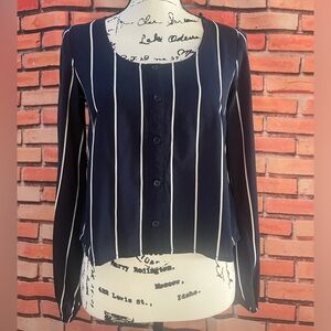 NWOT Love, Fire Long sleeved Striped Top
